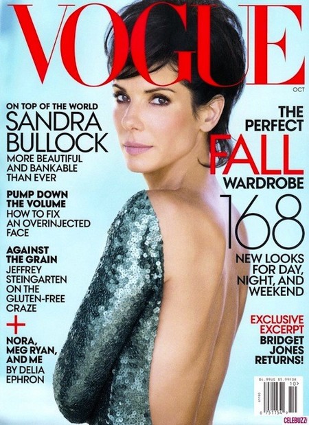 Los años no pasan por Sandra Bullock... ¡Y mira como se encarga la revista Vogue de dejarlo claro!