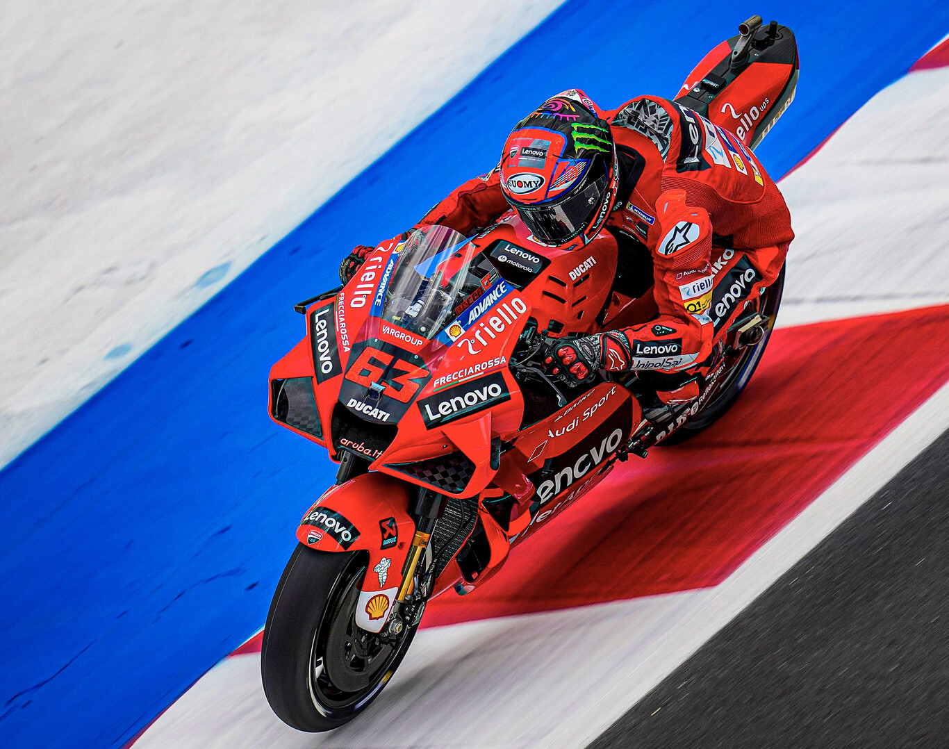 ¡Espectacular! Pecco Bagnaia domina en Misano rompiendo el récord del circuito con un estratosférico tiempo de 1.31.065