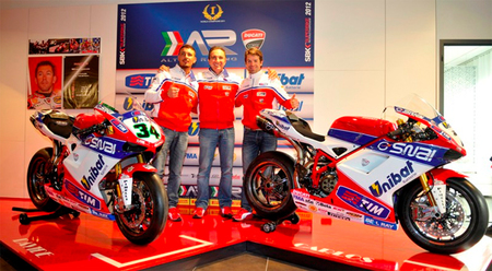 Althea Racing presenta el equipo de Superbikes para 2012