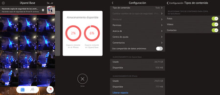 Aplicación iXpand Base