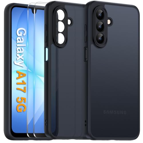 COPIKE Funda Mate para Samsung Galaxy A17 4G / 5G y Protector de Cámara