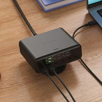 Se acabó el lío de cables con el cargador Satechi para centros de trabajo: hasta 240W para cargar iPhone, MacBook y más dispositivos 