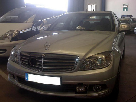 Ojo: Mercedes C 220 CDI de la Guardia Civil
