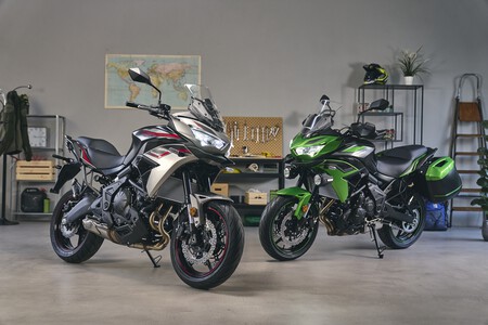 La Kawasaki Versys 650 renueva su imagen y mejora el equipamiento para ser una trail más funcional y cómoda