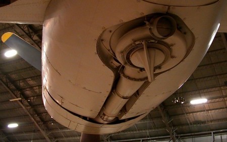 Turbo en un motor de aviación (B-26 Liberator)