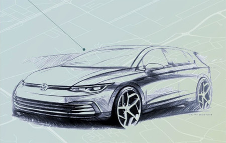 ¡Filtrado! El interior del Volkswagen Golf 2020 se destapa ante la cámara