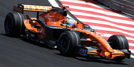Sutil Spyker F1 2007