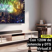 Cine envolvente por poco dinero: PcComponentes tiene esta barra de sonido de 120W por 65 euros