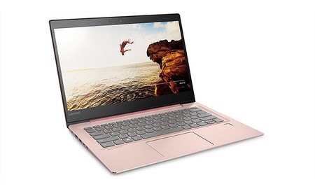 Hoy, el Lenovo Ideapad 520S-14IKB en color rosa, sólo cuesta 499 euros en Amazon