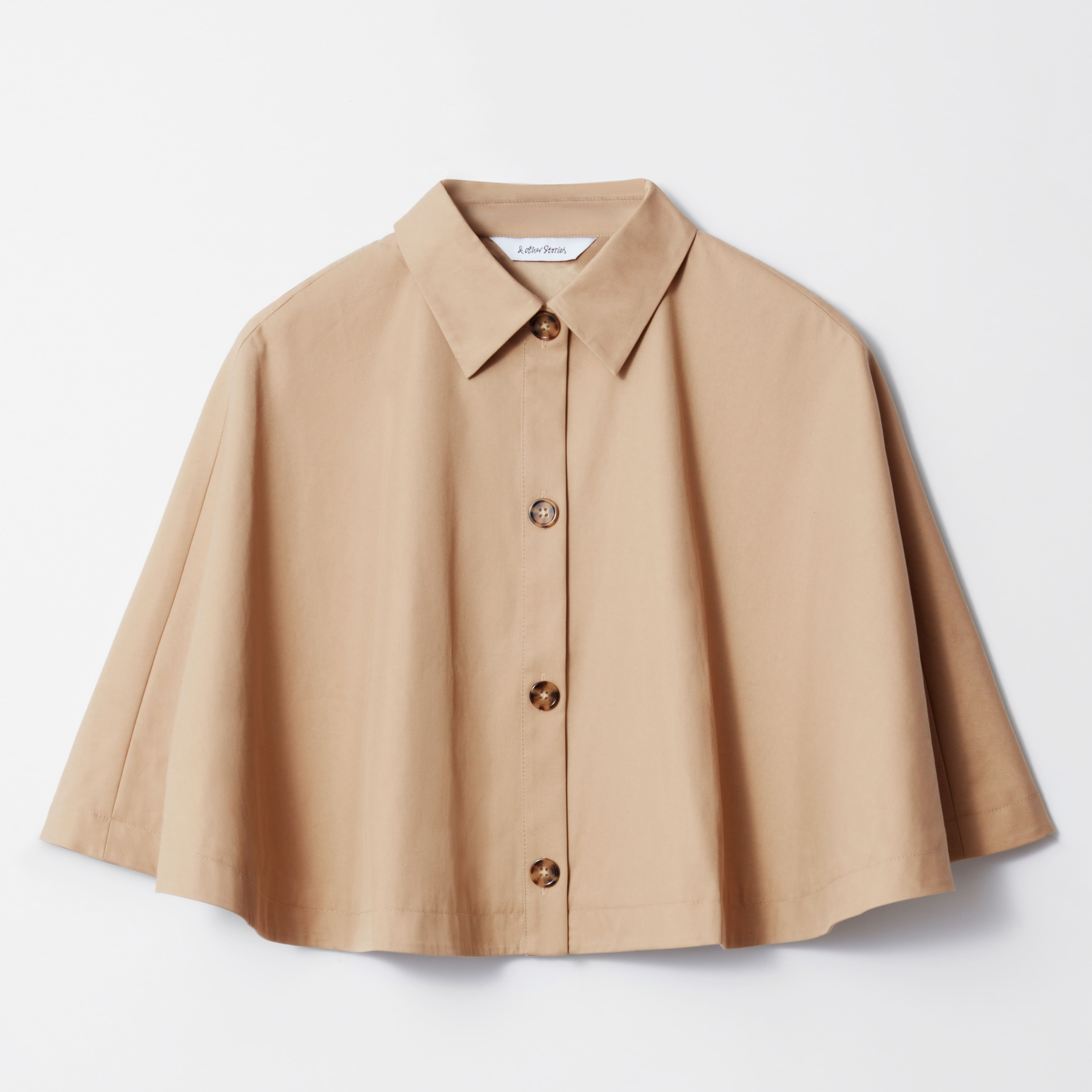 & Other Stories
Capa de gabardina recortada