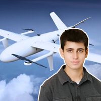 Un adolescente creó un superdrón de rescate usando su impresora 3D. Ahora tiene una beca de miles de dólares del gobierno de EE.UU.