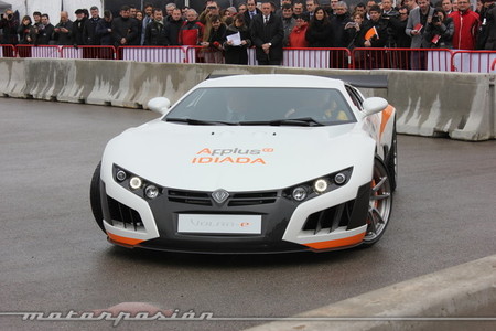 Presentación del Volar-e en el Circuit de Catalunya