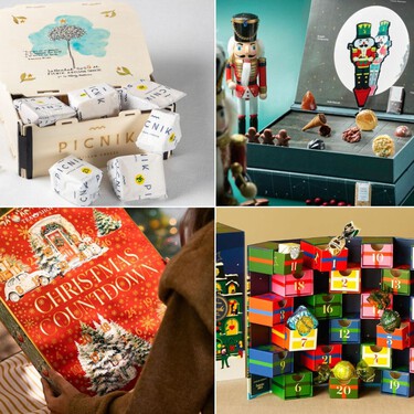 Quesos, cafés, chocolates Michelin y hasta vino: los mejores calendarios de Adviento gastronómicos para los más mayores