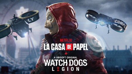Watch Dogs Legion y La Casa de Papel se unen para cometer un gran asalto en un crossover con una misión cooperativa