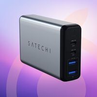 Este cargador de Satechi rebajado un 30% sustituye al del MacBook y también puede recargar los iPad y iPhone a la vez 