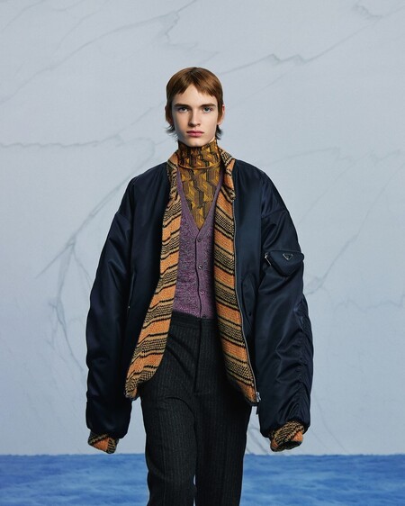 Las tendencias del desfile de invierno de Prada que dejan ver más el trabajo de Raf Simons en la firma