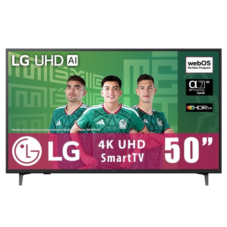 TV LG 50 Pulgadas UHD AI 4K SMART TV + Copilot