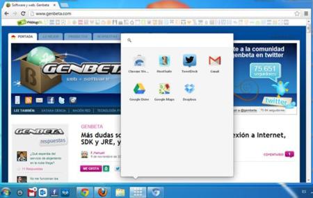 Chrome incorporará el lanzador de aplicaciones de Chrome OS