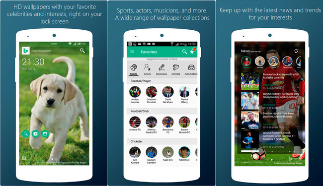 Favorites Lockscreen Microsoft