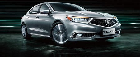 El Acura TLX-L se estira 12.5 cm para gustarle más a los chinos