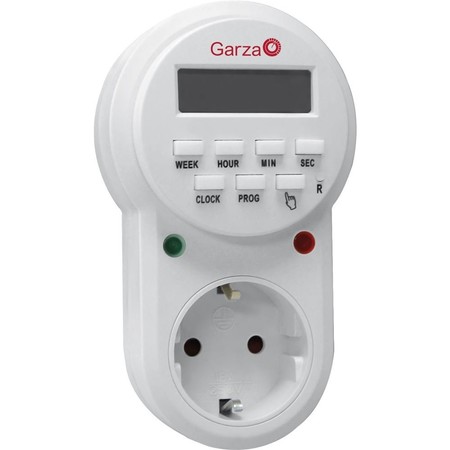 Finge que hay gente en casa mientras estás de vacaciones con el temporizador digital Garza: 7,89 euros en Amazon