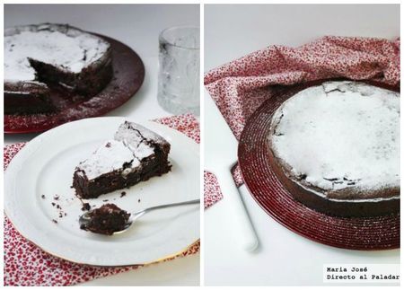 Pastel de mousse de chocolate. Receta