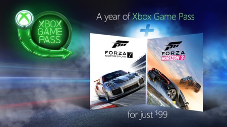 Microsoft apuesta fuerte con Game Pass: un año de suscripción al comprar Forza Motorsport 7 o Forza Horizon 3