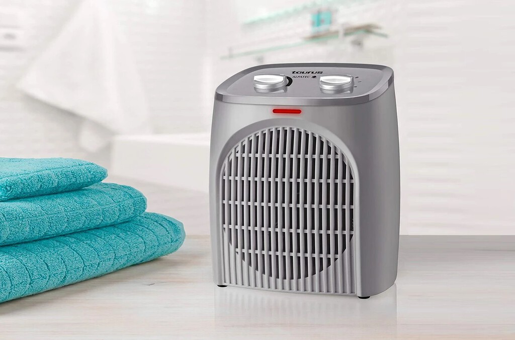 Cuánta luz gasta el calefactor portátil del baño y cuándo merece la pena usarlo para que no se dispare la factura de la luz  