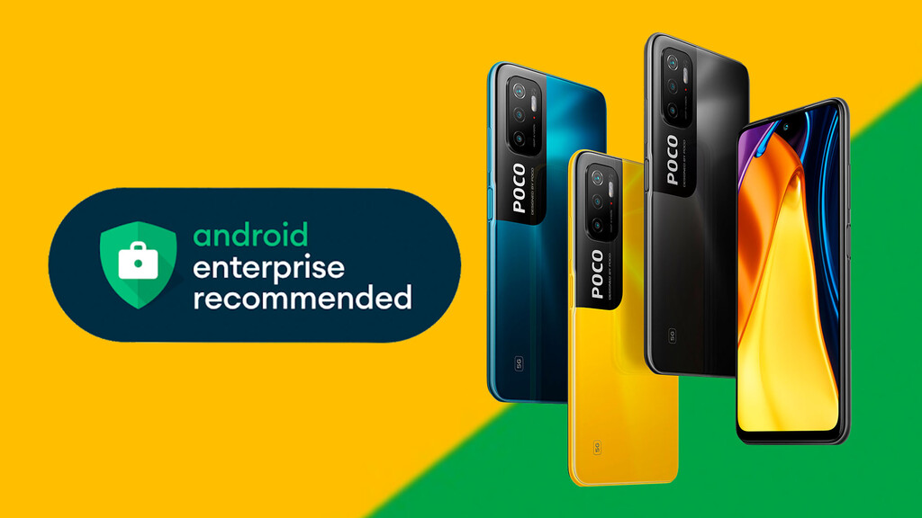 This POCO device becomes the firm's first phone to obtain Android Enterprise certification