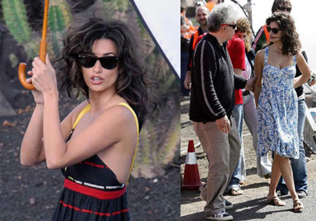 Penélope Cruz ya comenzó el rodaje con Almodóvar