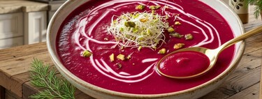 Dile adiós al calor con esta crema de betabel con jocoque: un platillo hermoso donde el rosa mexicano y el sabor se lucen
 