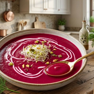 Temporada de calor: esta crema de betabel es ideal para comer nutritivo sin sudar 