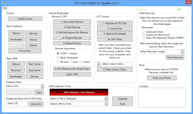 HTC One Toolkit