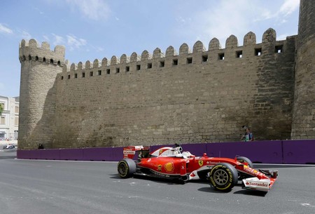 Vettel Baku Formula1
