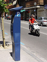 Consulta dónde hay sitio para aparcar, con el móvil