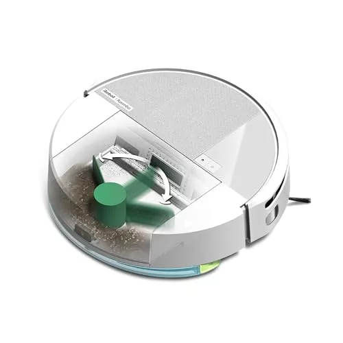 iRobot Roomba 205 DustCompactor Combo robot, compacta suciedad en interior, autonomía 60 días sin vaciar el robot, sin bolsa, succión potente, 7000Pa, navegación LiDAR, limpieza multisuperficie, App_B