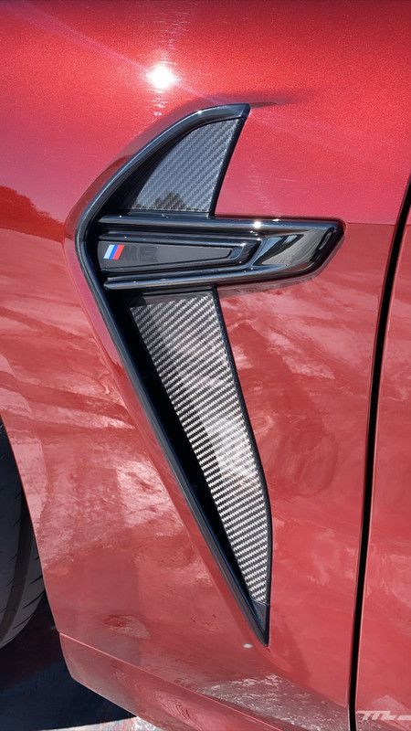 BMW M8 Cabrio Competition branquias