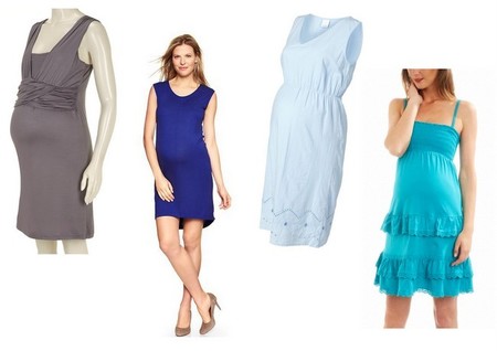 vestidos lisos premama