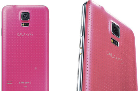 Samsung Galaxy S5 rosa