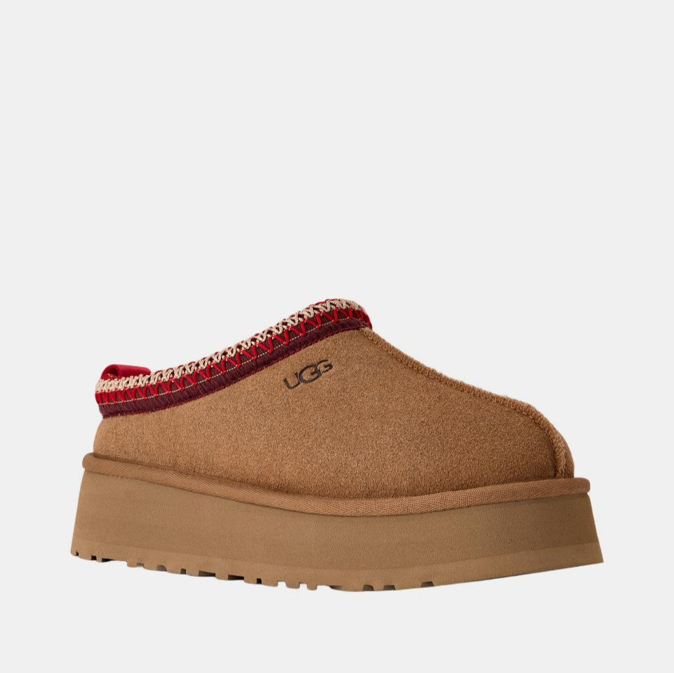 Zueco TAZZ II de mujer en piel y forrado pelo - UGG