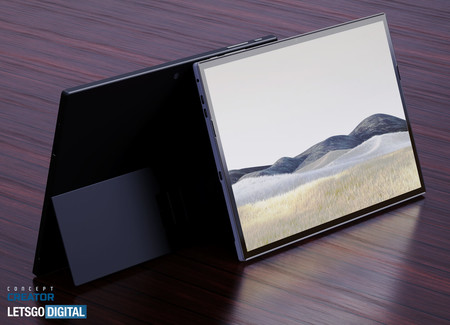Este diseño muestra como podría ser el aspecto de un nuevo Surface Pro 8 con clara inspiración el en Surface Pro X