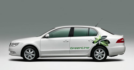 Škoda Superb Greenline, transportando gerifaltes con sólo 105 CV