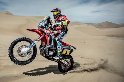¡Enorme! Joan Barreda da un golpe de autoridad y remonta siete puestos en la general del Dakar 2018