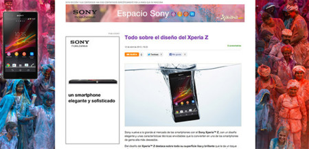 Presentamos el Espacio Sony, el lugar ideal para descubrir todo sobre el Sony Xperia Z