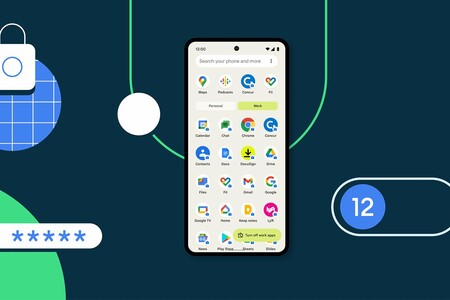 Android 12 mejora la privacidad en los móviles empresariales: USB sólo para cargar, contraseña para el perfil de trabajo y más