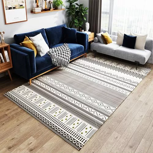 Alfombra calefactora eléctrica de grafeno, alfombrilla calefactora para suelo, calentador de suelo, alfombrilla calentadora de pies con temporizador, calentador eléctrico(A,50x80cm)