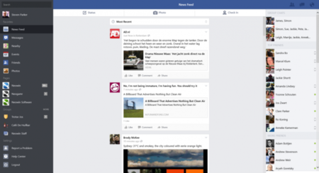 La aplicación oficial de Facebook llega a Windows 8.1
