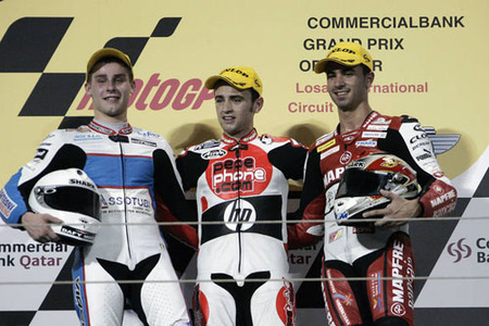 Qatar 2009 podio 250