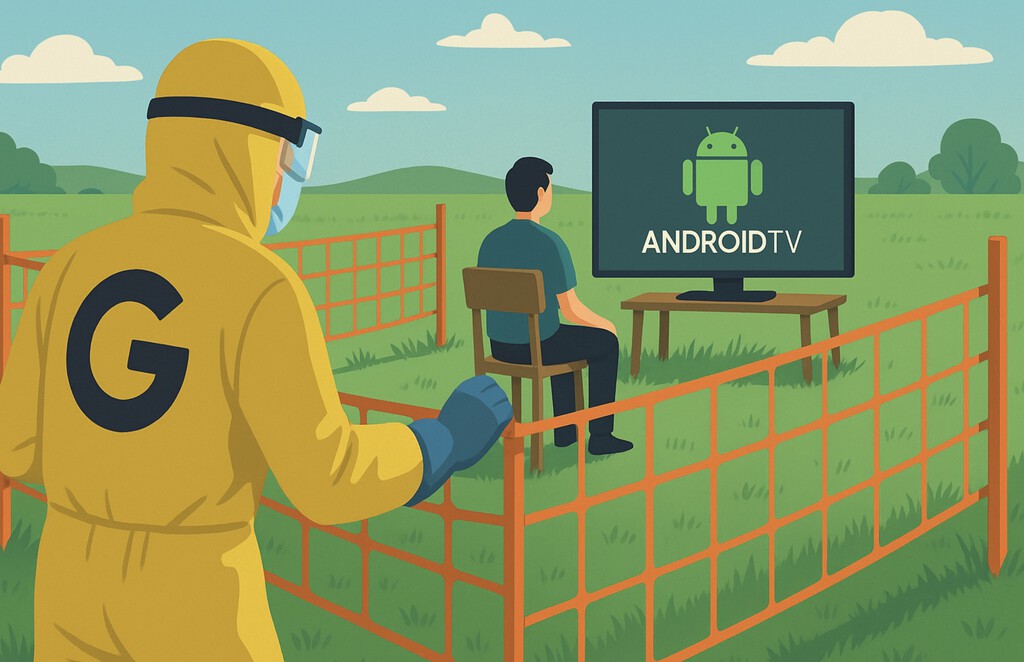 Llevo años instalando apps externas a Play Store en mi tele. Ahora su Google dinamita uno de sus pilares: no lo prohibe, pero casi