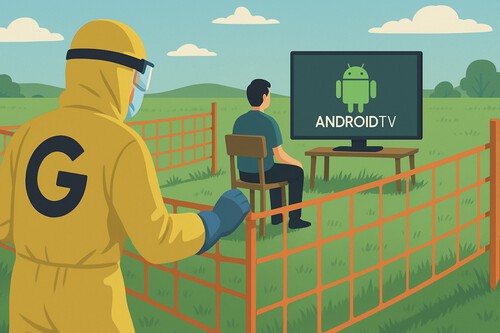 Llevo años instalando apps externas a Play Store en mi tele. Ahora su Google dinamita uno de sus pilares: no lo prohibe, pero casi